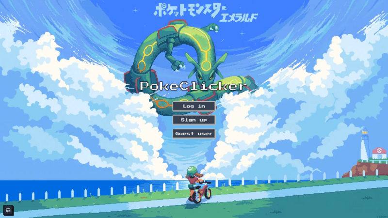 PokeClicker project screenshot